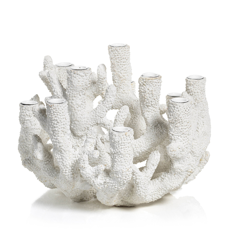 Cayo Coral 12-Tier Taper Holder