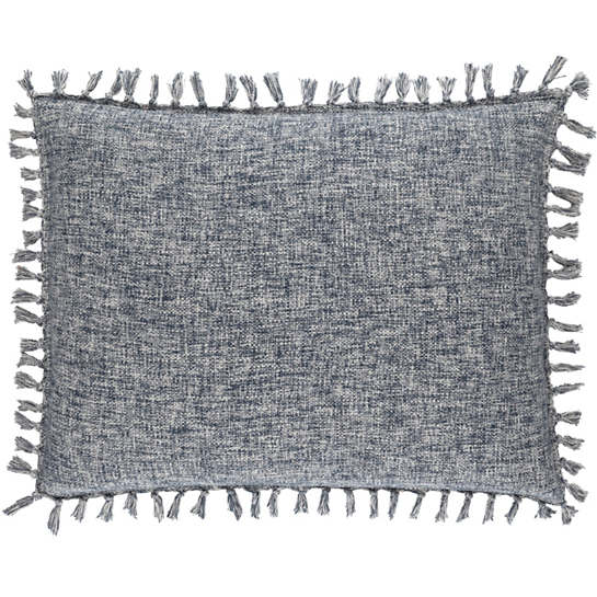 Isla Vista Slate Blue Decorative Pillow