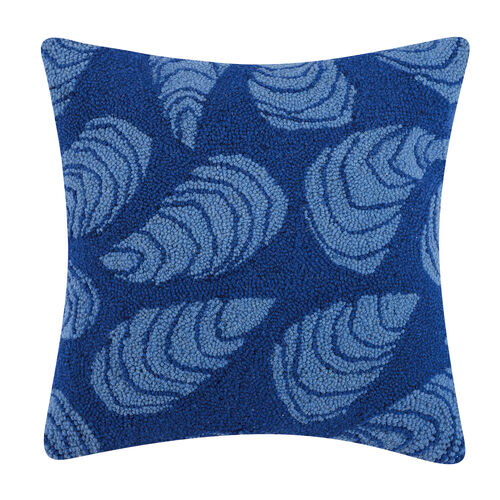 BLUE MUSSEL HOOK PILLOW