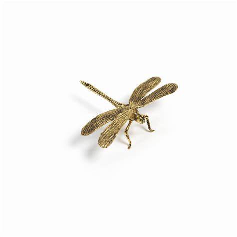 Decorative Gold Dragonfly