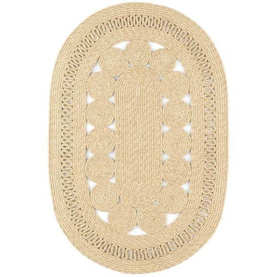 Reef indoor/outdoor oval rug