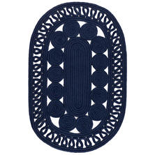 Reef indoor/outdoor oval rug