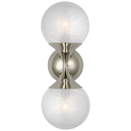 Cristol Small Double Sconce