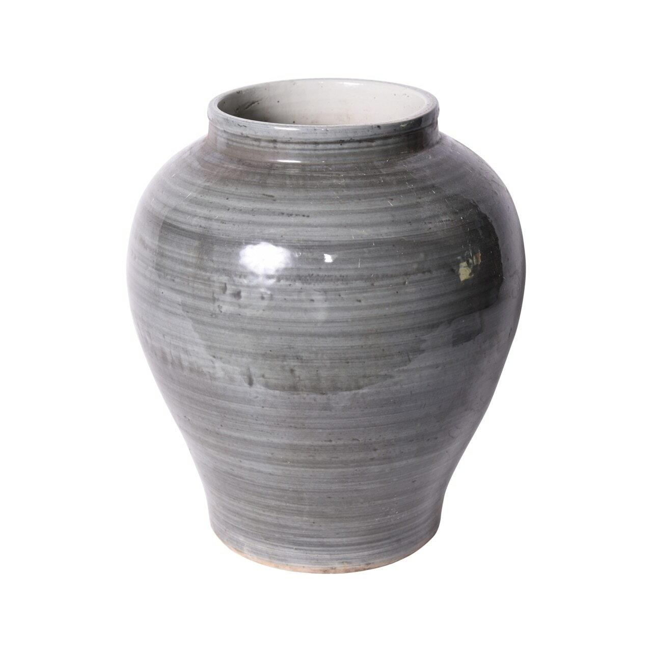 Iron Gray Open Mouth Jar