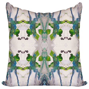 Citrus Blues Pillow